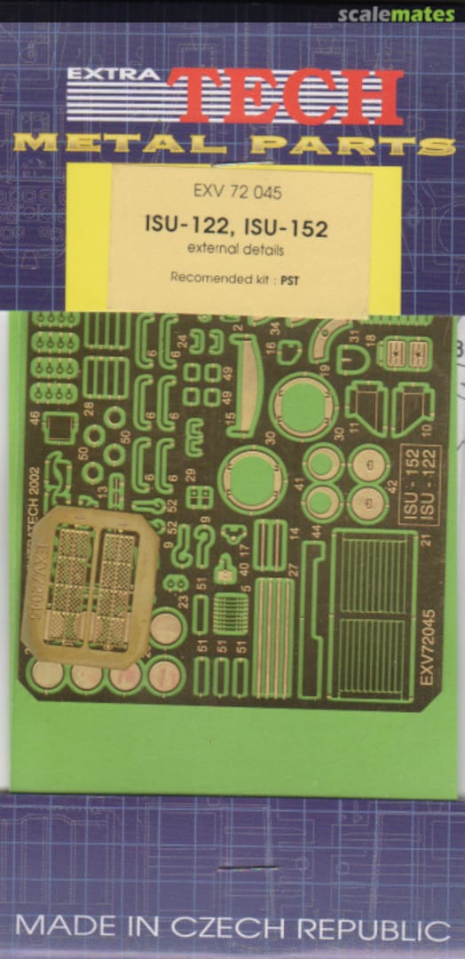 Boxart ISU-152, ISU-122 EXV 72045 Extratech Boxart ISU-152, ISU-122 EXV 72045 Extratech