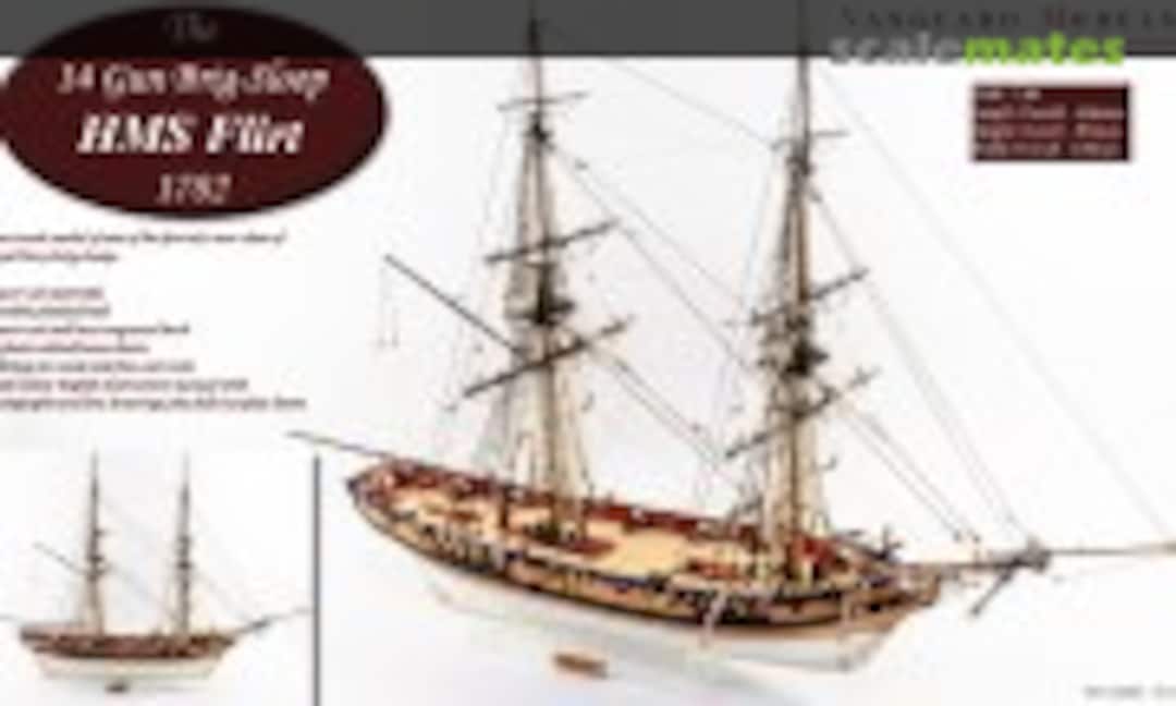 1:64 The 14 Gun Brig-Sloop HMS Flirt (Vanguard Models VM-05) VM-05