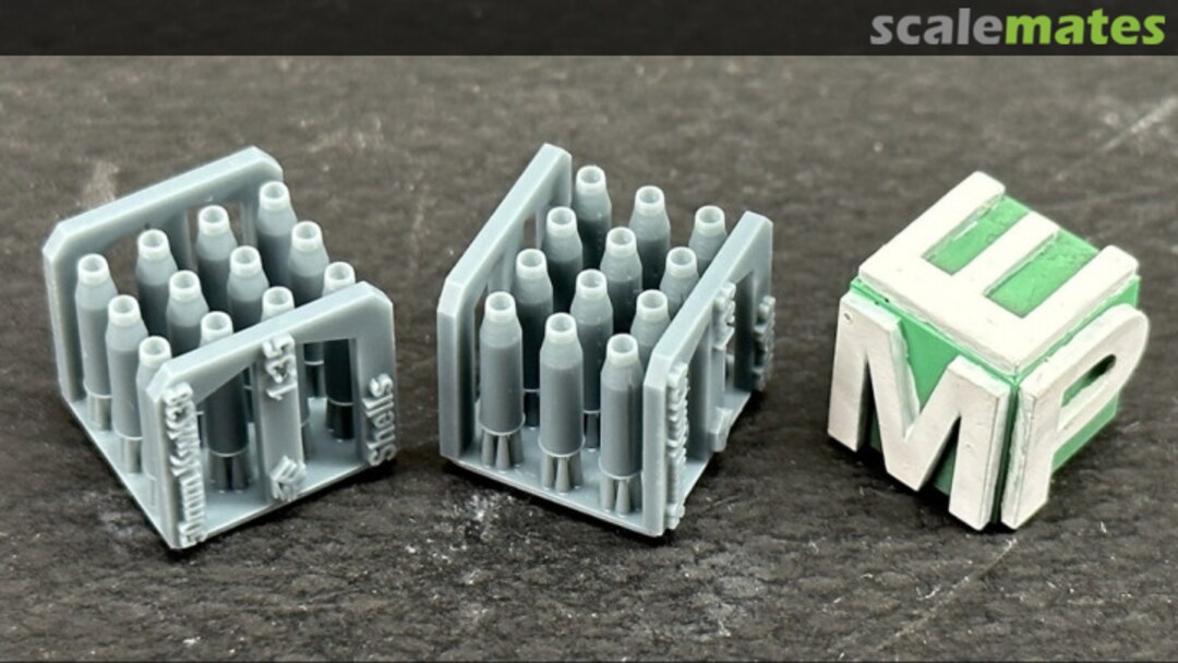 Boxart Ammunition 5cm KwK38 - Shells 35040459 EMP3d Boxart Ammunition 5cm KwK38 - Shells 35040459 EMP3d