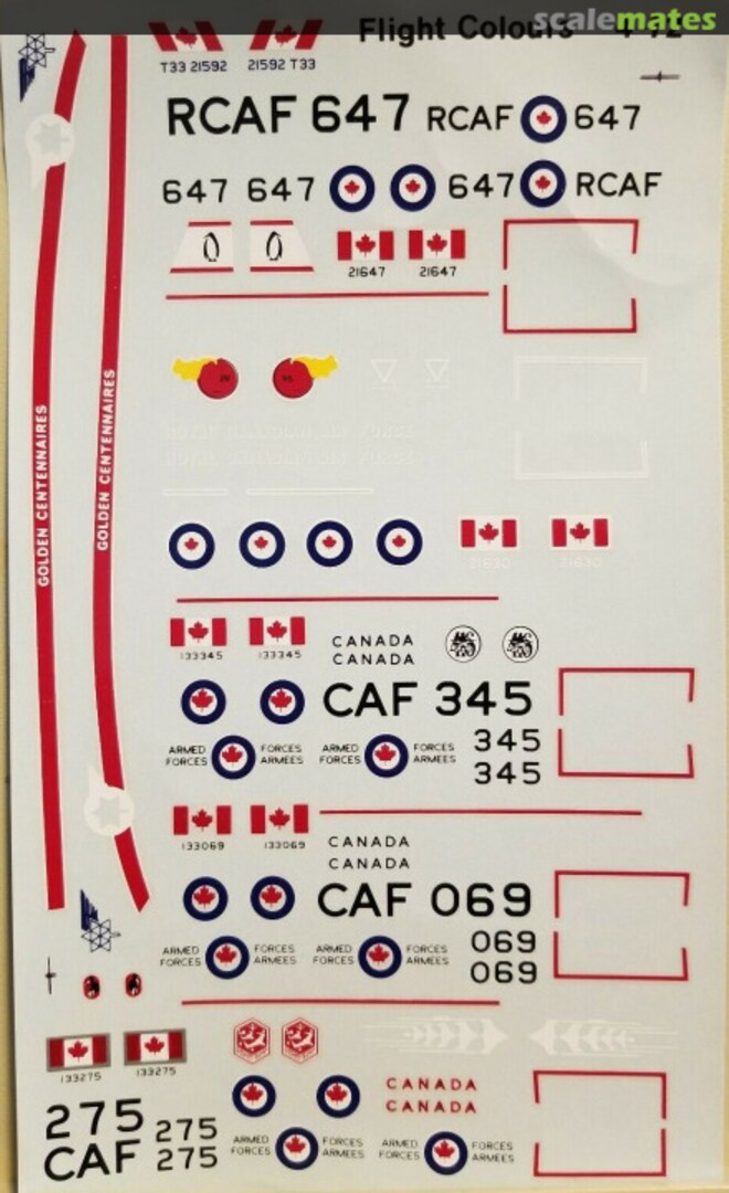 Boxart Canadair CL-30 Silver Star Mk.3 4-72 Flight Colours Boxart Canadair CL-30 Silver Star Mk.3 4-72 Flight Colours