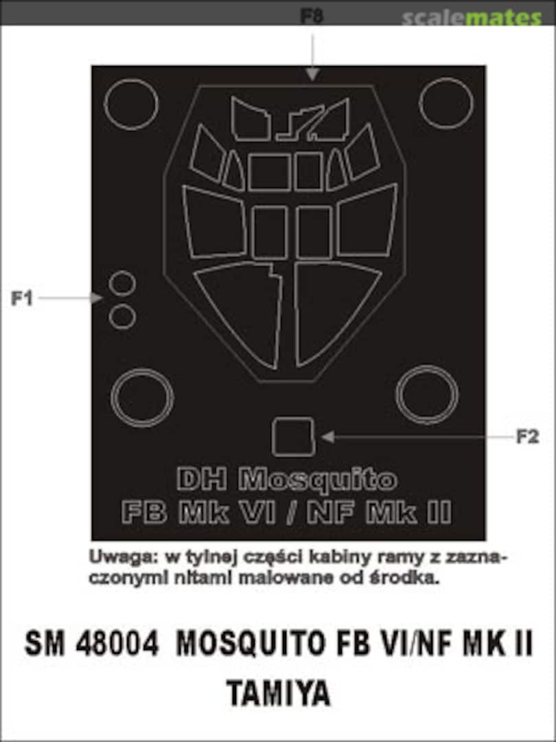 Boxart DH 98 Mosquito FBVI & NFII SM48004 Montex Boxart DH 98 Mosquito FBVI & NFII SM48004 Montex