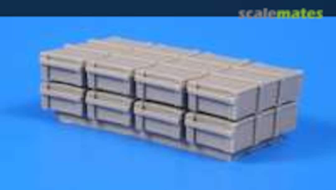 Boxart 88mm Flak Ammo Boxes Opel Blitz Load Set B48098 CMK Boxart 88mm Flak Ammo Boxes Opel Blitz Load Set B48098 CMK