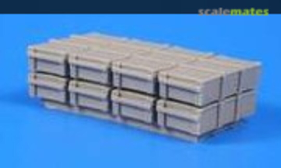 1:48 88mm Flak Ammo Boxes Opel Blitz Load Set (CMK B48098) B48098