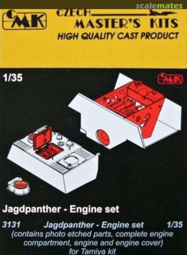 Boxart Jagdpanther Engine set 3131 CMK Boxart Jagdpanther Engine set 3131 CMK