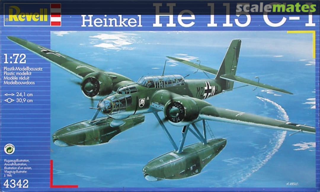 Boxart Heinkel He 115 C-1 4342 Revell Boxart Heinkel He 115 C-1 4342 Revell