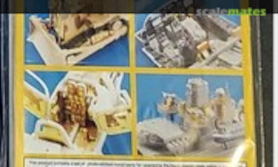 1:72 Gato class fuselage hinges plate (Eduard 53029)