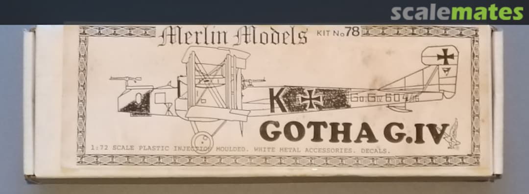 Boxart Gotha G.IV 78 Merlin Models Boxart Gotha G.IV 78 Merlin Models