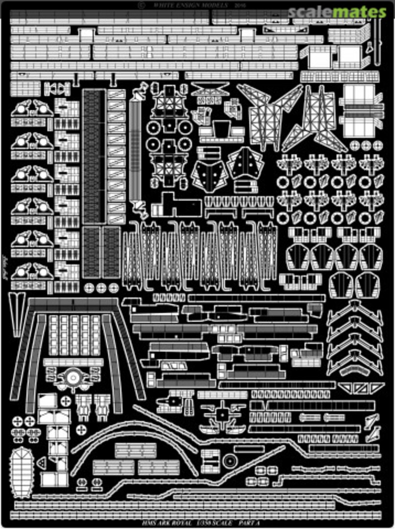 Boxart HMS Ark Royal III (PE) PE 35181 White Ensign Models