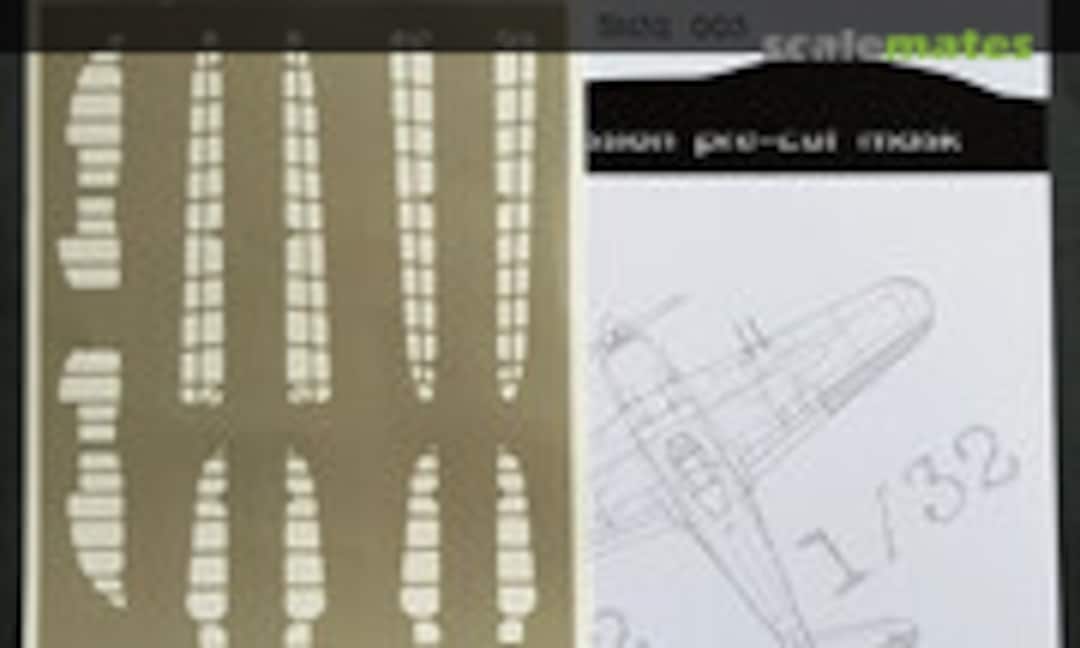 1:32 N1K2-J/Ja Shiden KAI - Optical Illusion Control Surfaces (DEAD Design Models SM32003) SM32003