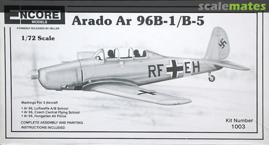 Boxart Arado Ar 96B-1/B-5 1003 Encore Models Boxart Arado Ar 96B-1/B-5 1003 Encore Models