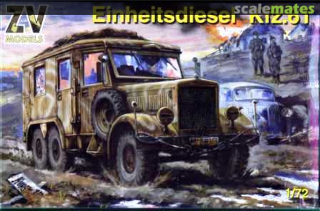 Boxart Einheitsdiesel Kfz. 61 72002 ZV Models Boxart Einheitsdiesel Kfz. 61 72002 ZV Models