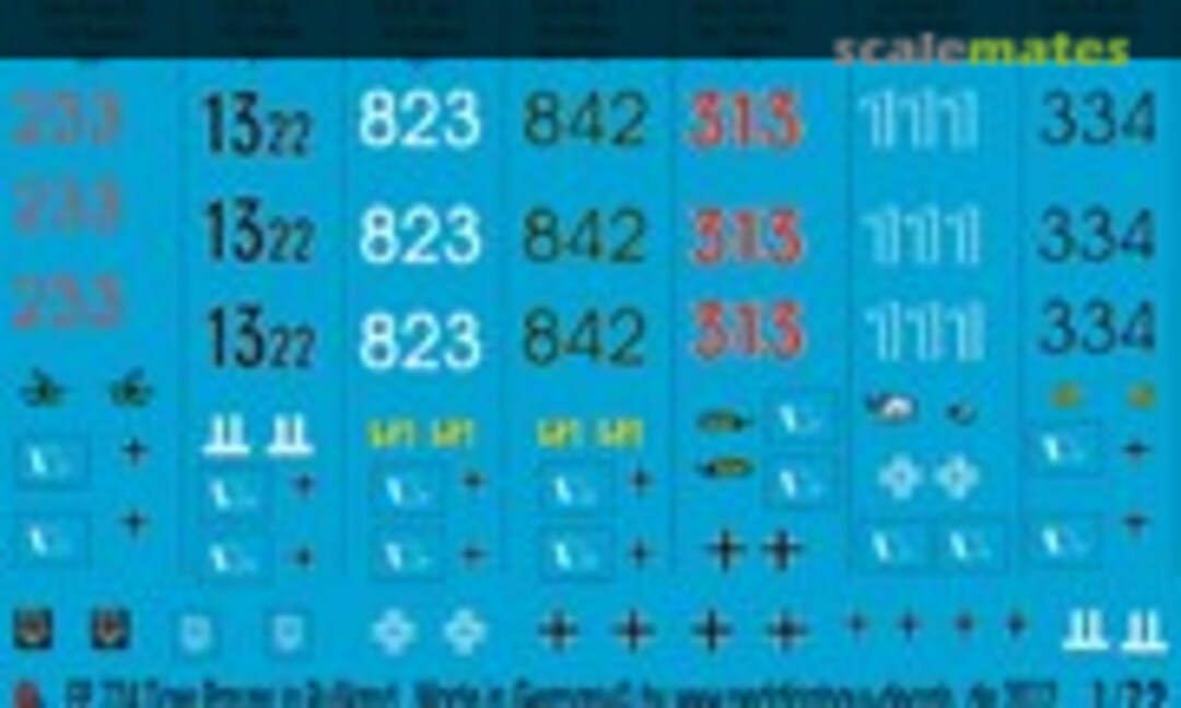 1:72 Tiger I Panzer in Russland (Peddinghaus-Decals EP 724) EP 724