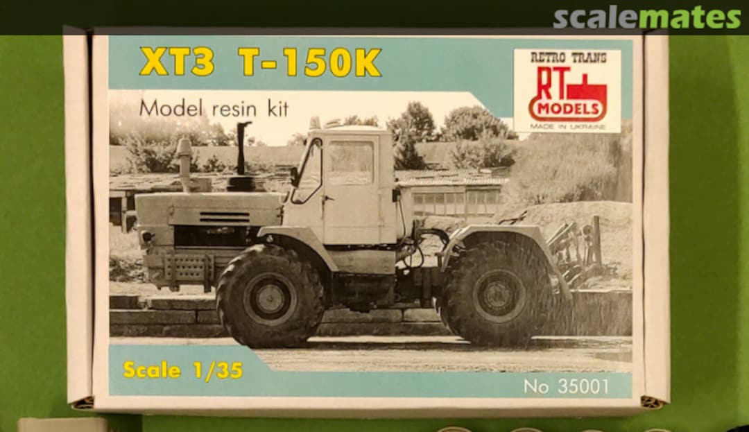 Boxart Tractor HTZ T-150k/ХТЗ Т-150к (old hood) RTM35001 RTM
