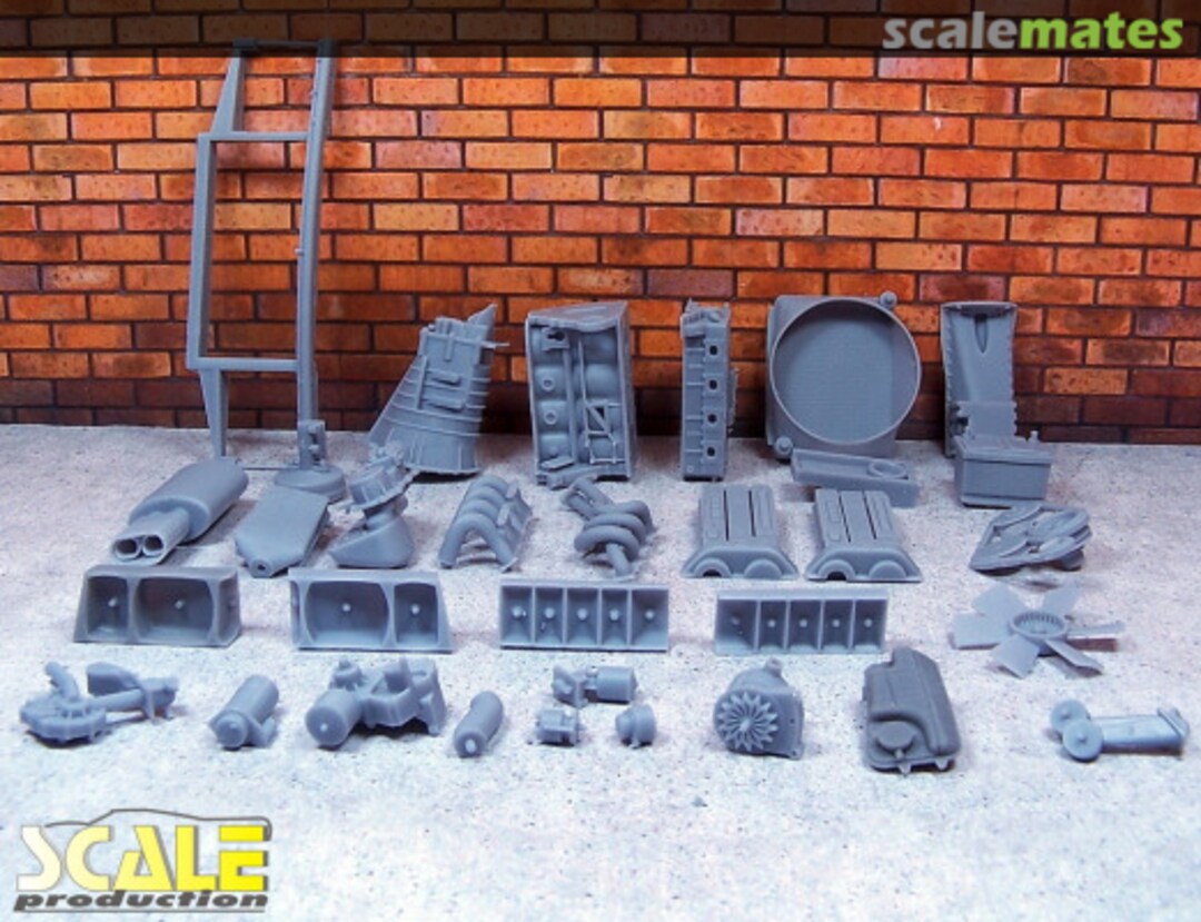 Contents MB 190 M102 Engine SPTK24064-2 Scale Production Contents MB 190 M102 Engine SPTK24064-2 Scale Production