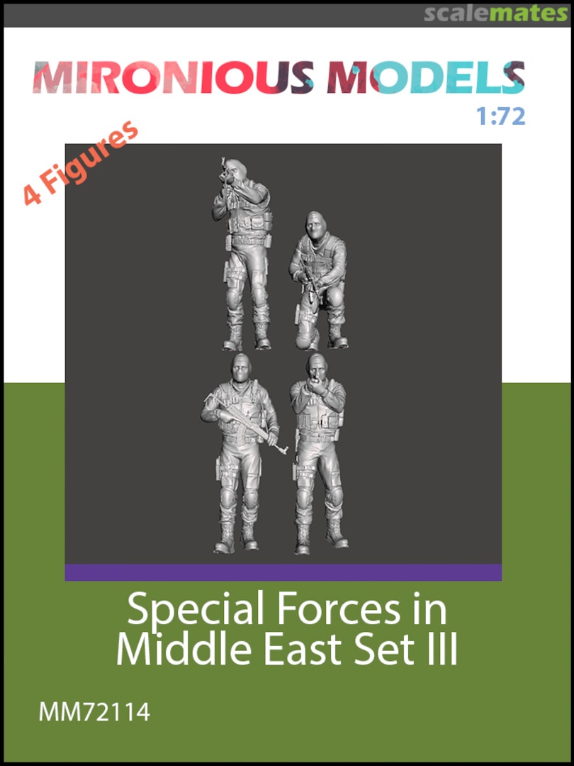 Boxart Special Forces in Middle East Set III MM72114 Mironious Models Boxart Special Forces in Middle East Set III MM72114 Mironious Models