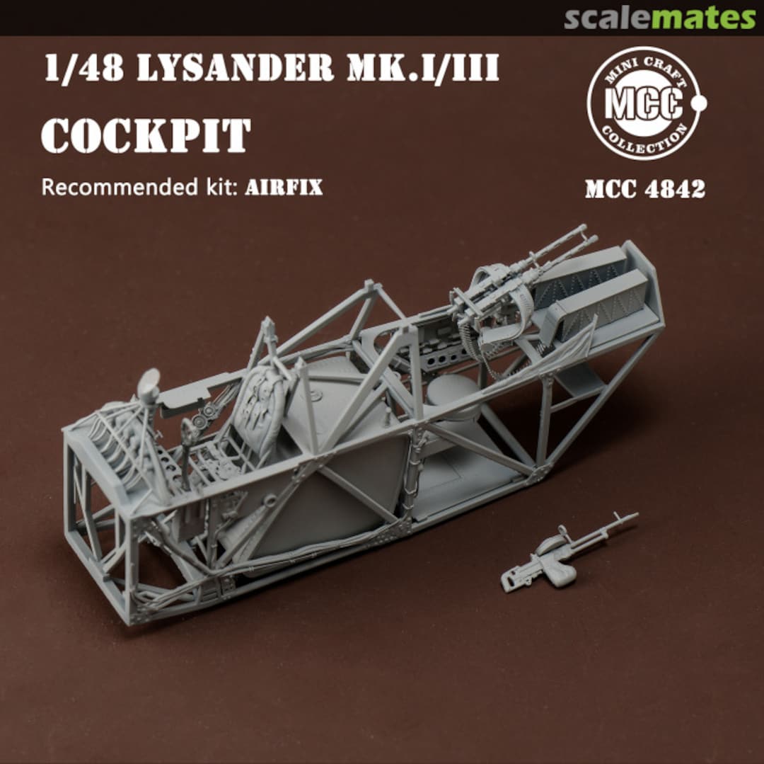 Boxart Lysander Mk.I/III cockpit MCC4842 MINI CRAFT collection Boxart Lysander Mk.I/III cockpit MCC4842 MINI CRAFT collection