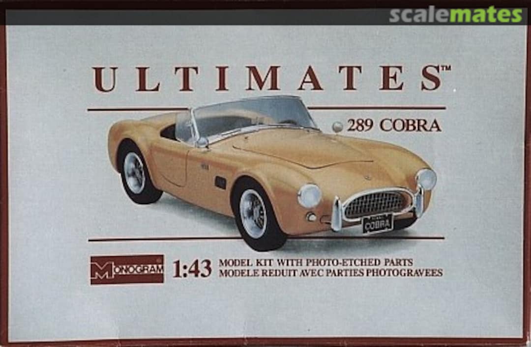 Boxart Cobra 289 2044 Monogram Boxart Cobra 289 2044 Monogram