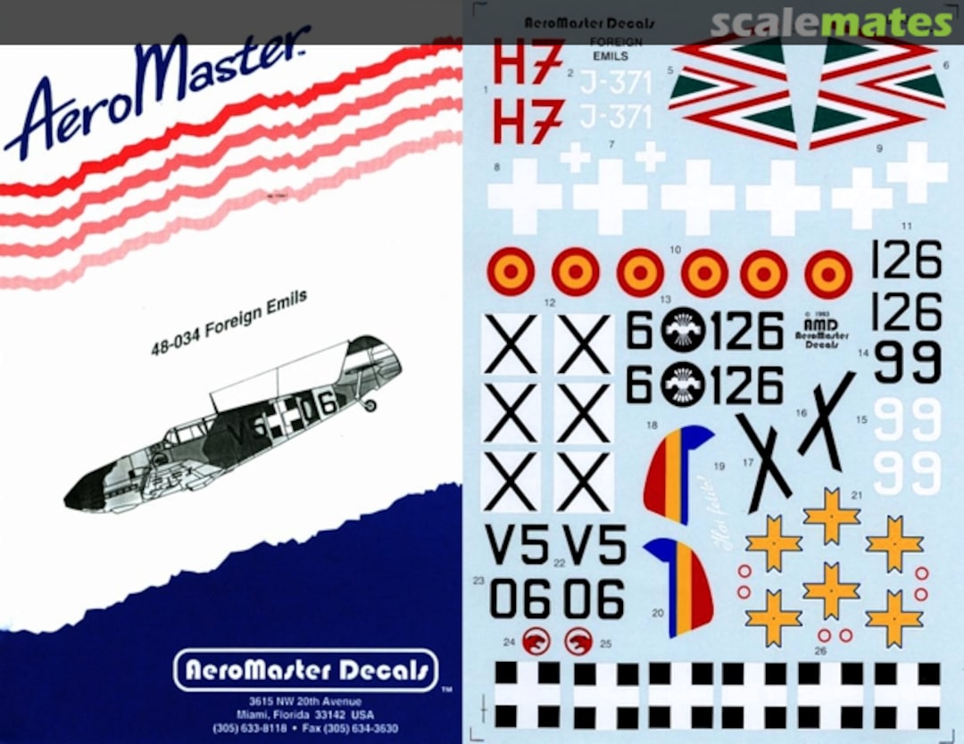 Boxart Foreign Emils 48-034 AeroMaster Boxart Foreign Emils 48-034 AeroMaster