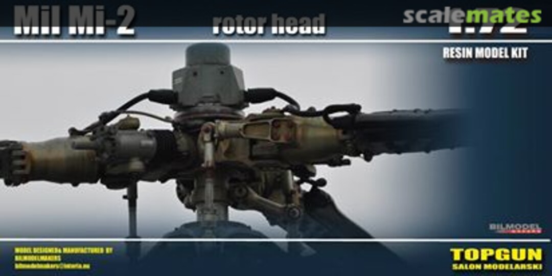Boxart Mil Mi-2 rotor head 7202 Top Gun Model Boxart Mil Mi-2 rotor head 7202 Top Gun Model