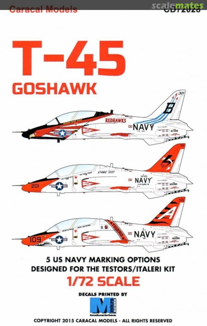 Boxart T-45 Goshawk CD72028 Caracal Models