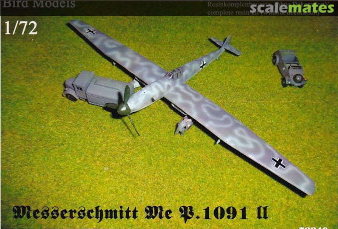 Boxart Messerschmitt Me P.1091 II 72249 Bird Models Boxart Messerschmitt Me P.1091 II 72249 Bird Models