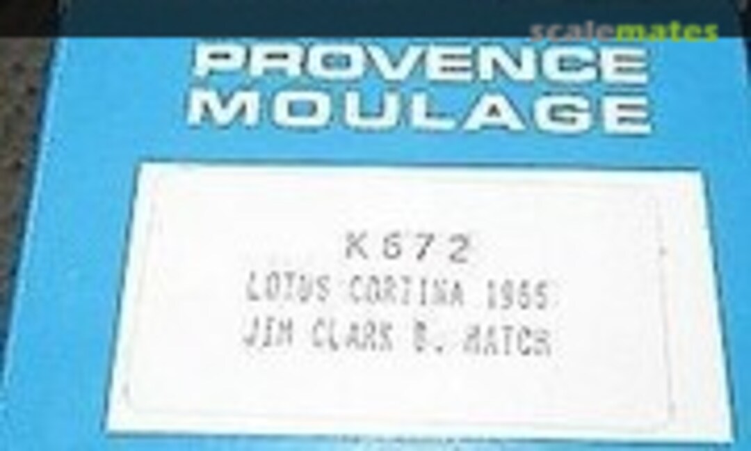 Ford Cortina Lotus Jim Clark (Provence Moulage K672)
