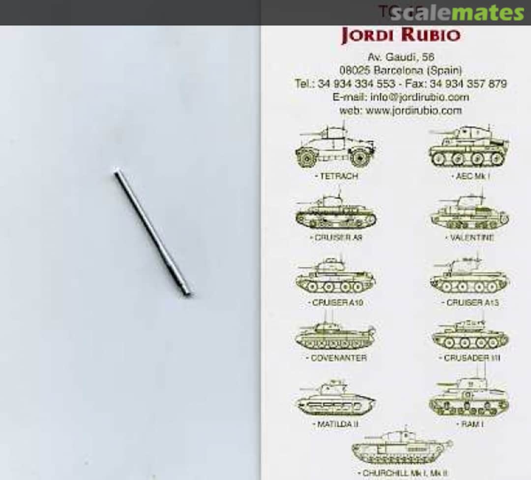Boxart British 2 Pounder Gun TG-15 Jordi Rubio Boxart British 2 Pounder Gun TG-15 Jordi Rubio