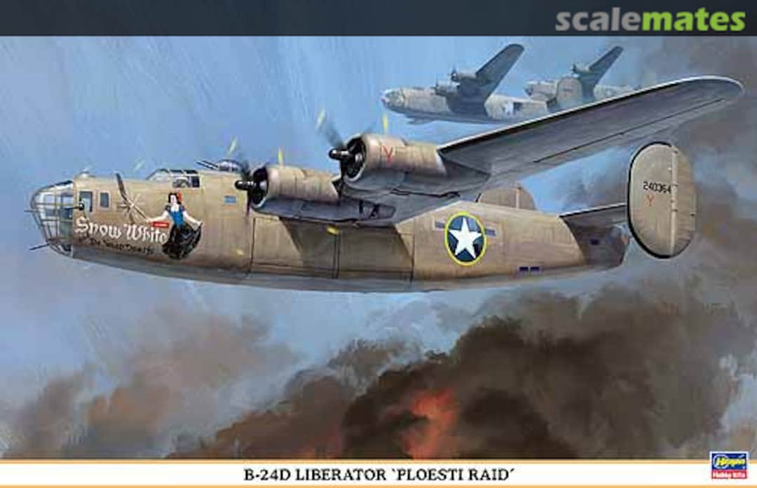 Boxart B-24D Liberator 'Ploesti Raid' 00961 Hasegawa Boxart B-24D Liberator 'Ploesti Raid' 00961 Hasegawa