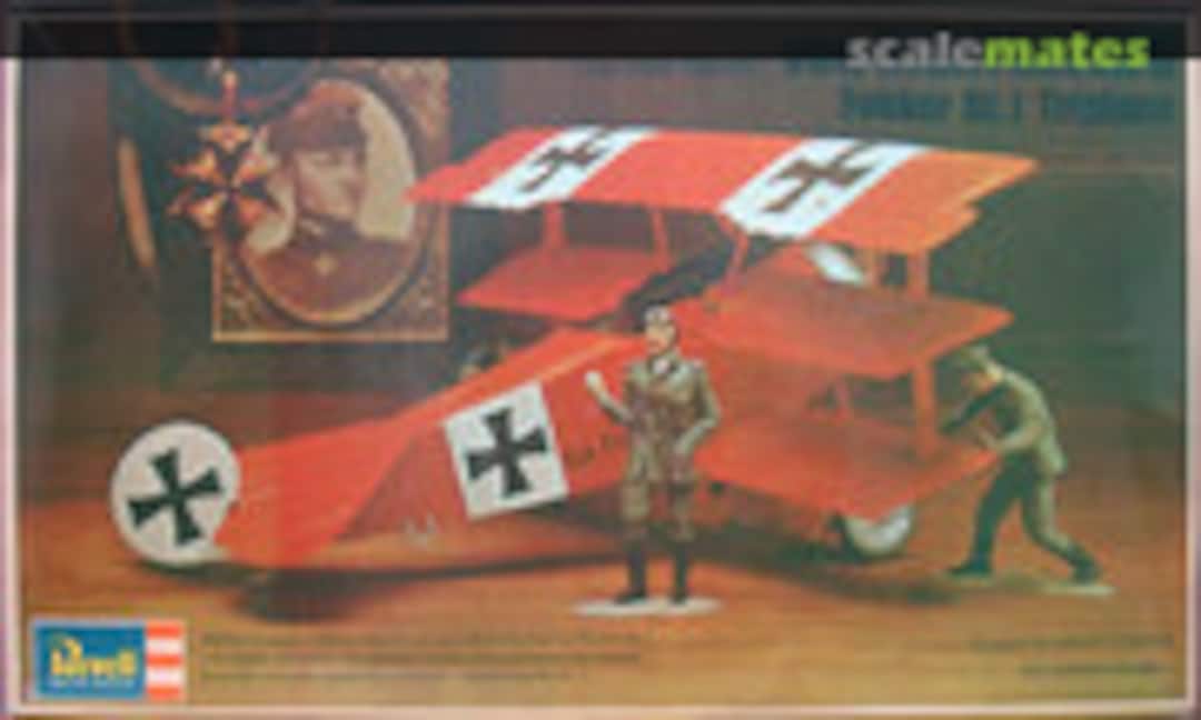 1:28 Von Richtoffen's Fokker Dr. I Triplane (Revell/Kikoler H-233)