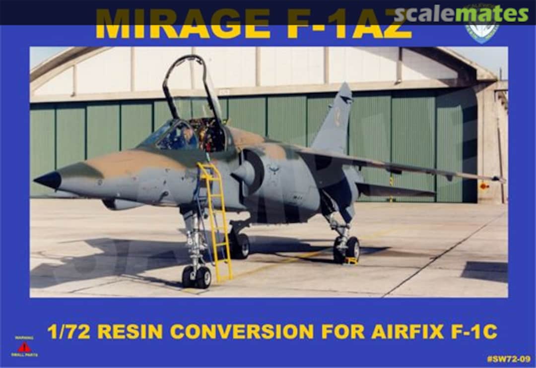Boxart Mirage F-1AZ conversion SW72-09 ScaleWorx Boxart Mirage F-1AZ conversion SW72-09 ScaleWorx