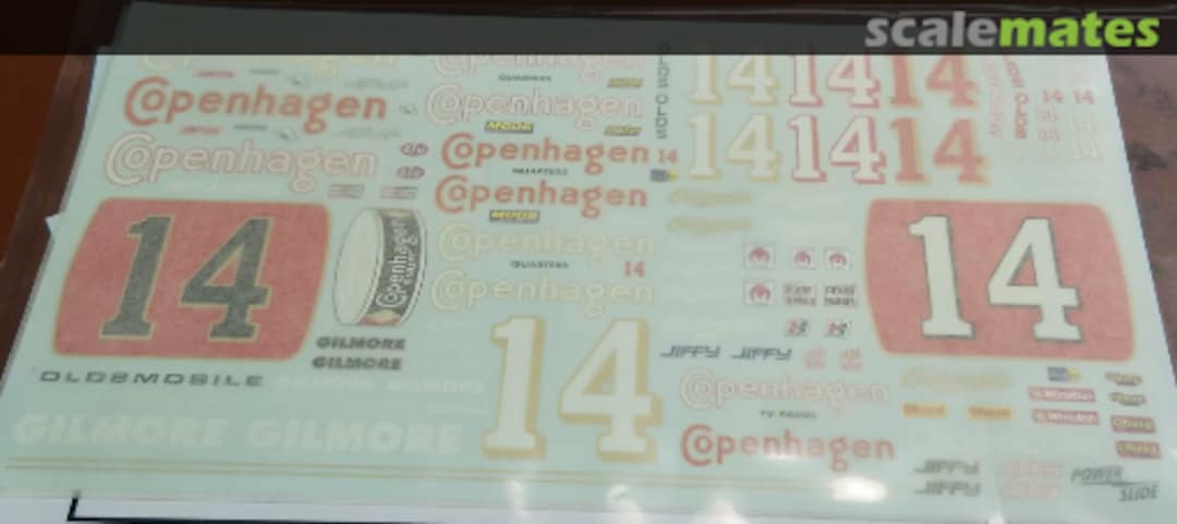 Boxart #14 1986 Copenhagen Oldsmobile Powerslide Decals Boxart #14 1986 Copenhagen Oldsmobile Powerslide Decals