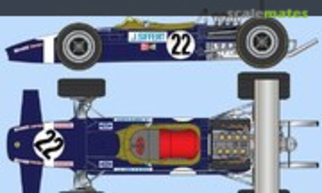 1:12 Lotus-Ford 49B Rob Walker (Indycals )