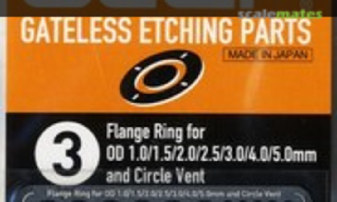 No Flange Ring for OD 1.0/1.5/2.0/2.5/3.0/4.0/5.0mm and Circle Vent (HIQPARTS GLEP-03) GLEP-03