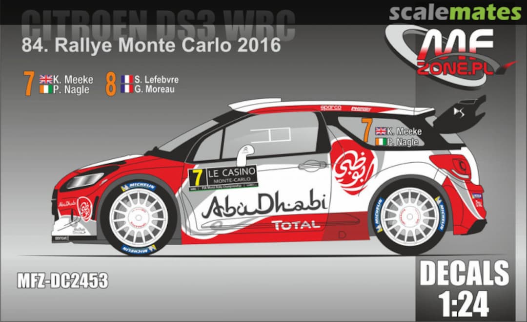 Boxart Citroën DS3 WRC "AbuDhabi" DC2453 MF-Zone Boxart Citroën DS3 WRC "AbuDhabi" DC2453 MF-Zone