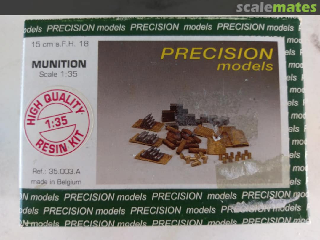 Boxart Munition 35003 Precision Models Boxart Munition 35003 Precision Models