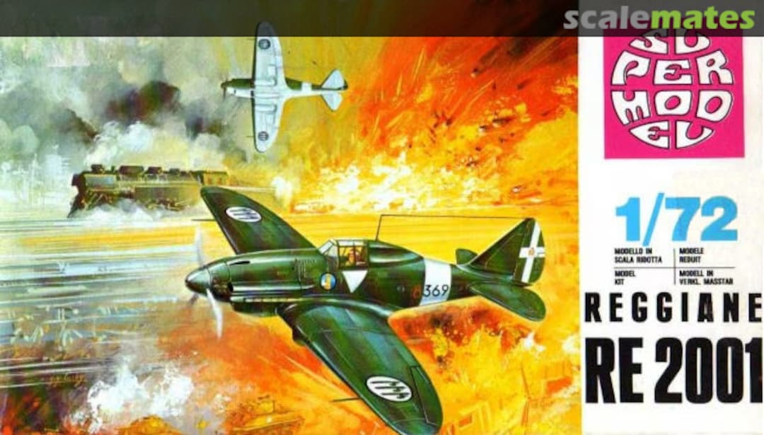 Boxart Reggiane Re 2001 10-003 Supermodel