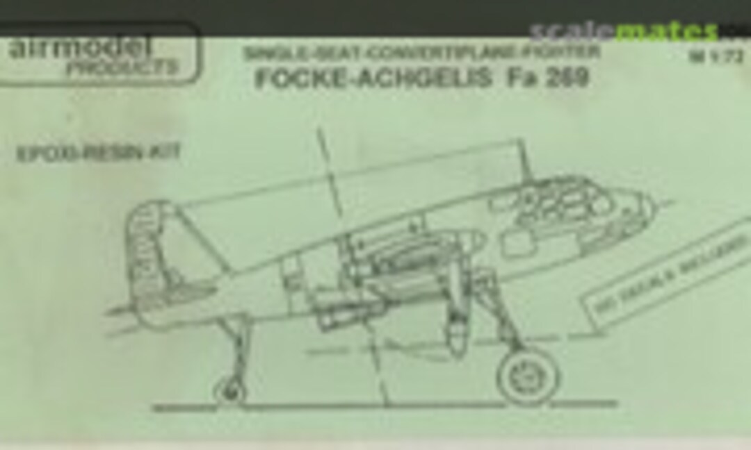 1:72 Focke-Achgelis Fa 269 (Airmodel AM-2060) AM-2060