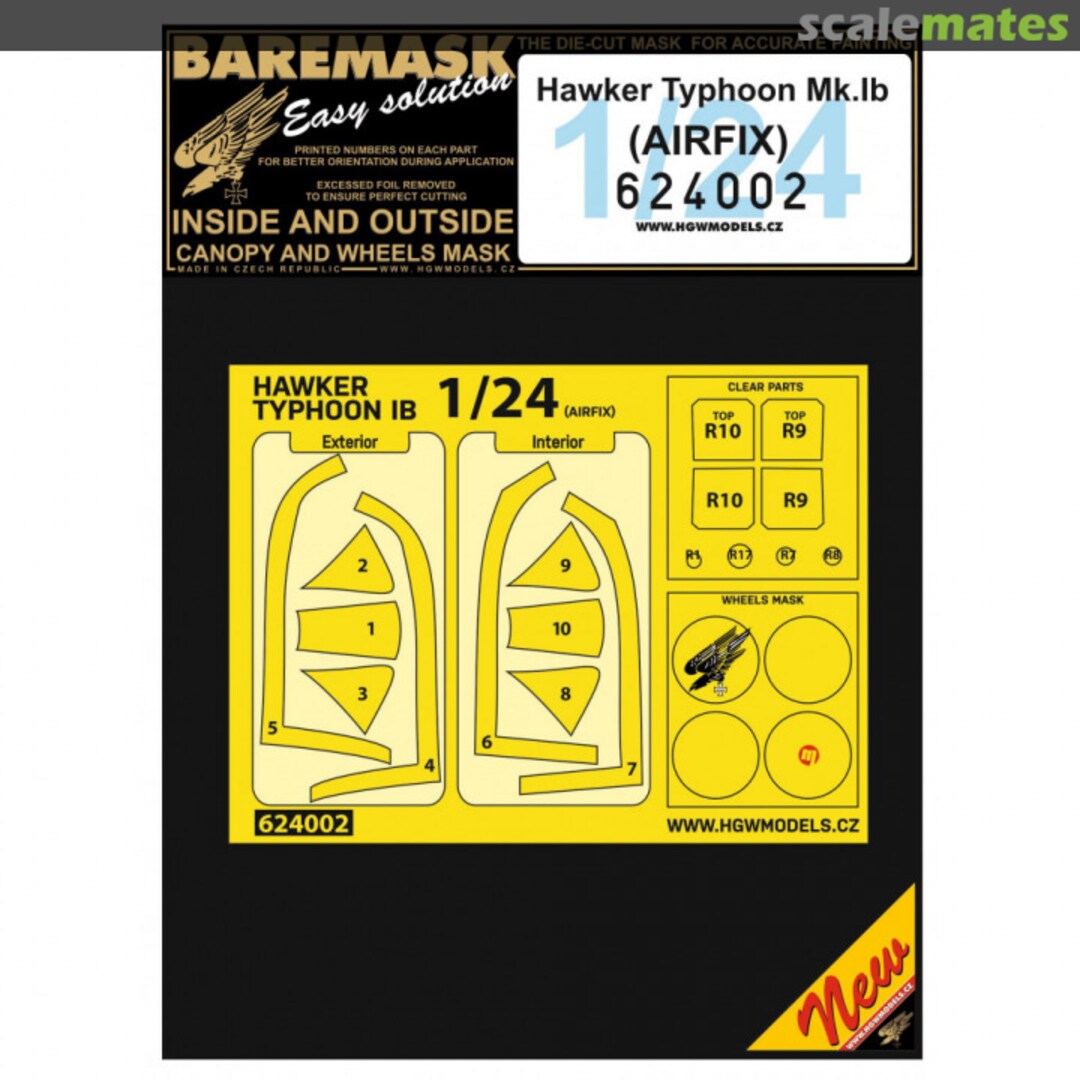 Boxart Hawker Typhoon MkIb 624002 HGW Models