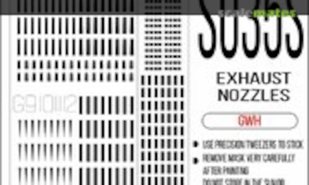 1:72 SU35S Exhaust Nozzles masks (SX-Art 72097) 72097