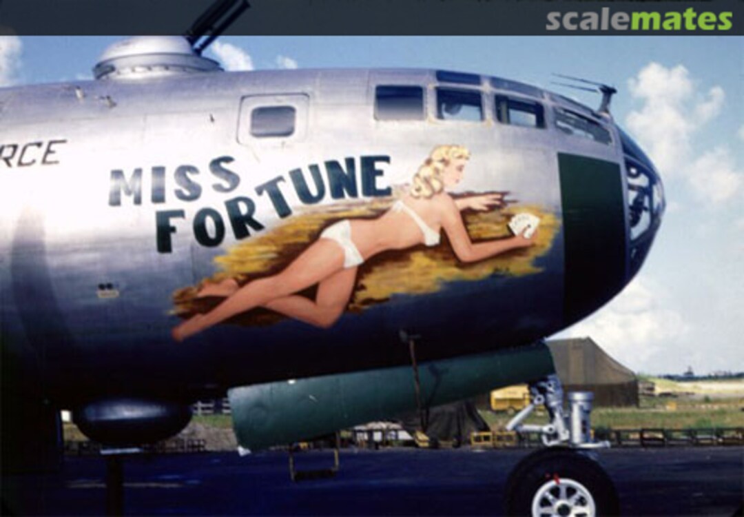 Boxart B-29 'Miss Fortune' 44-20-72 JBOT Decals Boxart B-29 'Miss Fortune' 44-20-72 JBOT Decals