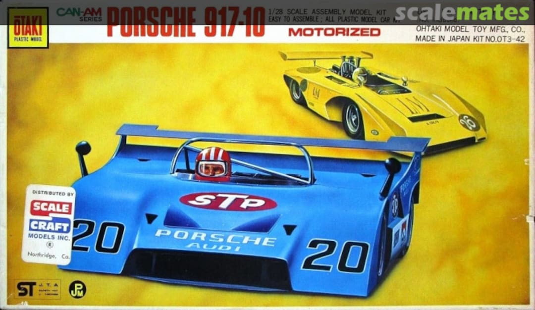 Boxart Porsche 917-10 OT3-42 Otaki/Scale Craft Boxart Porsche 917-10 OT3-42 Otaki/Scale Craft