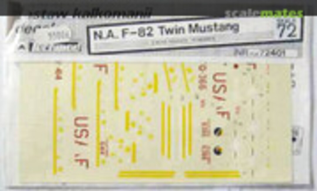 1:72 N.A. F-82 Twin Mustang (Techmod 72401) 72401