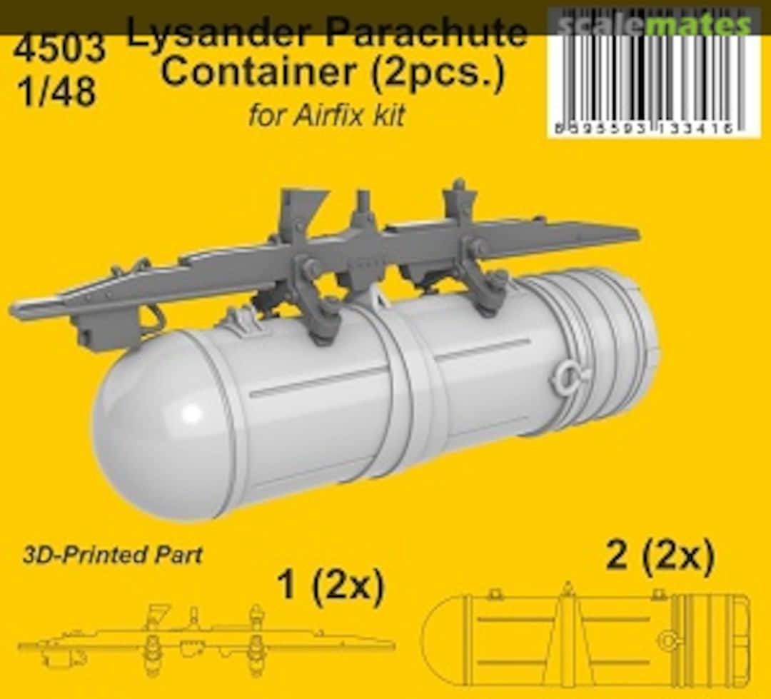 Boxart Westland Lysander - Parachute Container 4503 CMK Boxart Westland Lysander - Parachute Container 4503 CMK