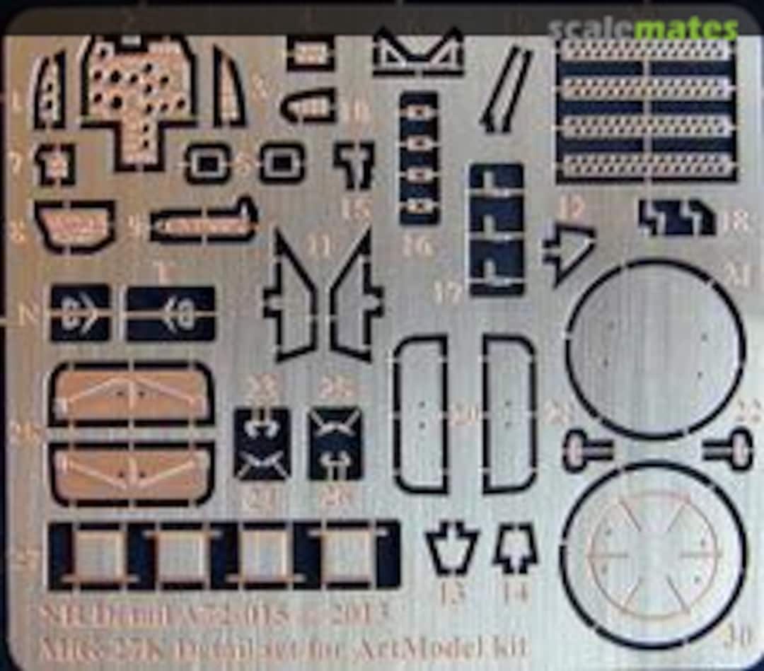 Boxart MiG-27K Detail Set A72-015 NH Detail Boxart MiG-27K Detail Set A72-015 NH Detail