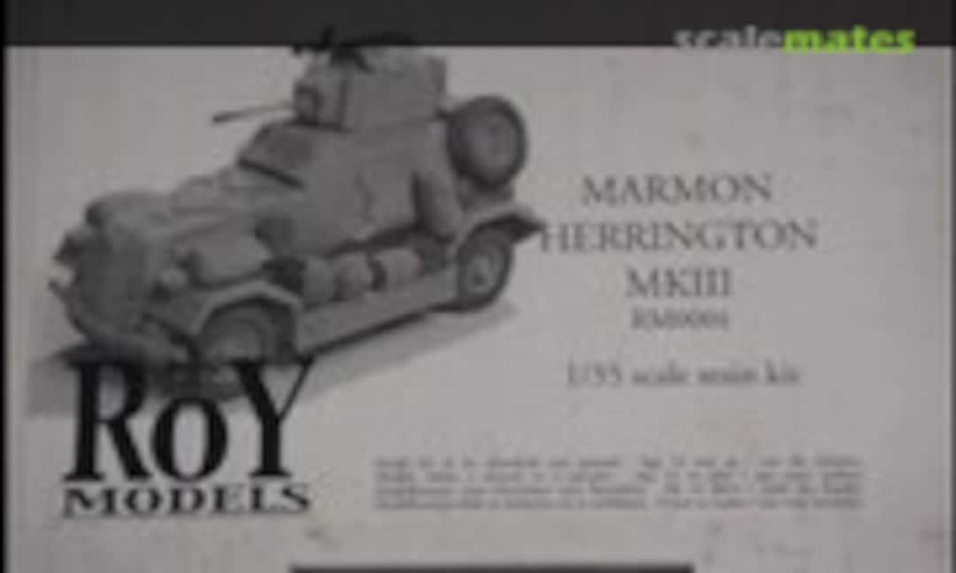 1:35 Marmon-Herrington Mk.III British armored car (Roy Models RM0004)