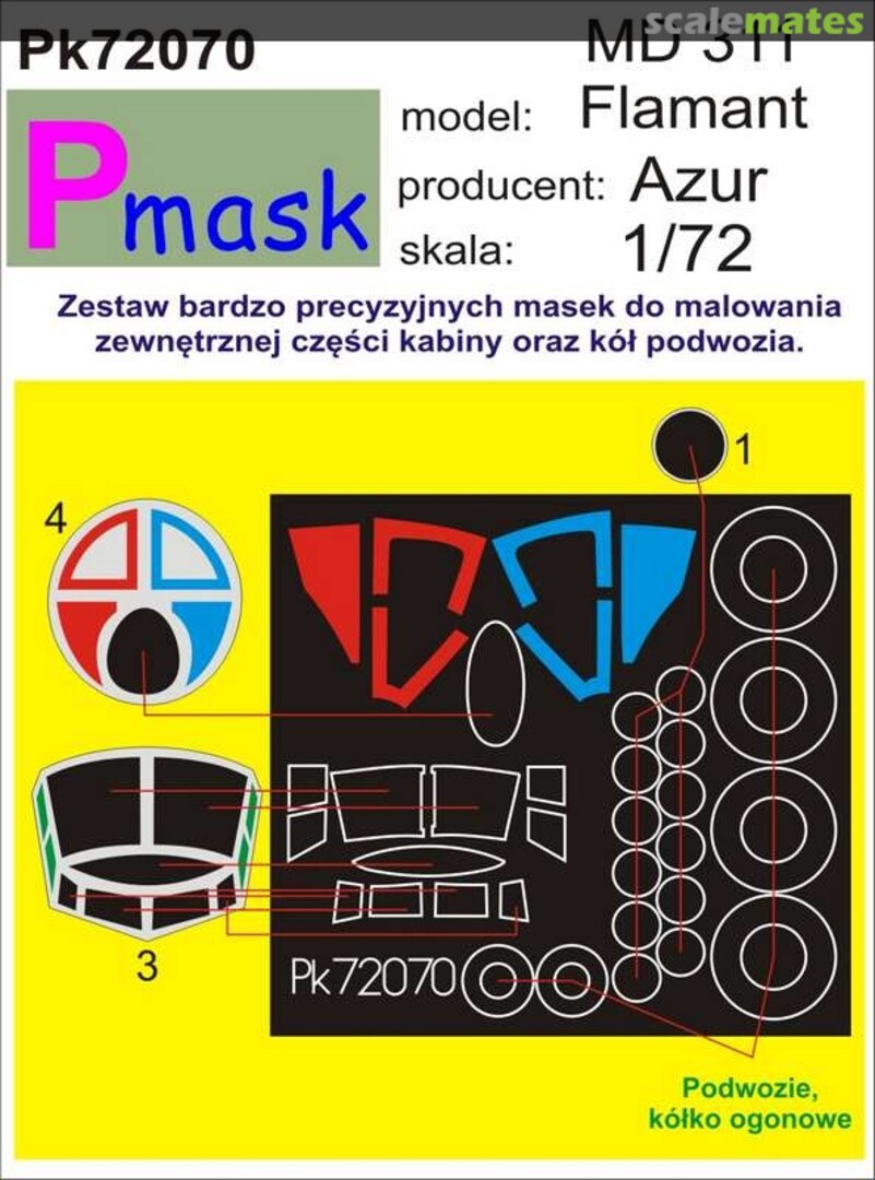 Boxart MD 311 Flamant PK72070 Pmask Boxart MD 311 Flamant PK72070 Pmask