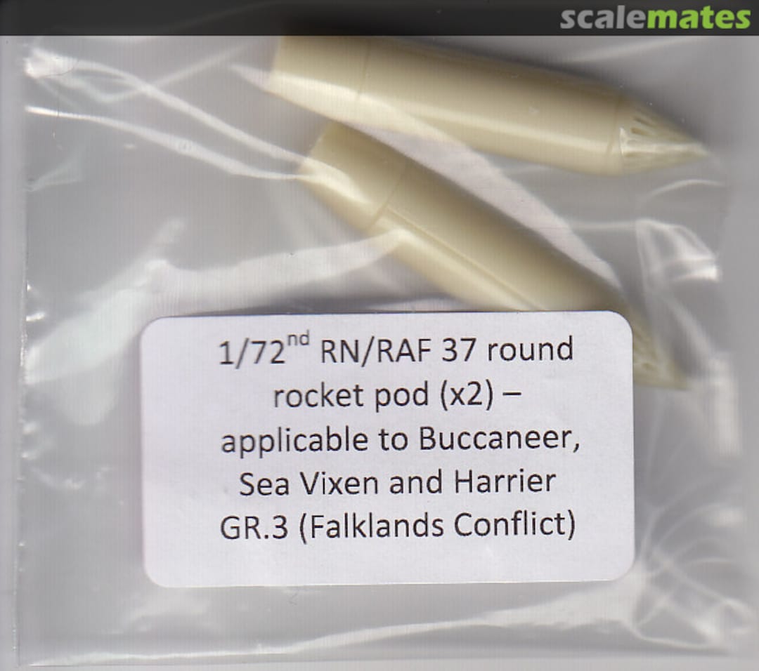 Boxart RN/RAF 37 Round Rocket Pod Freightdog Models Boxart RN/RAF 37 Round Rocket Pod Freightdog Models