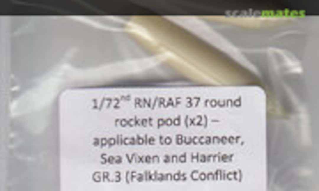 1:72 RN/RAF 37 Round Rocket Pod (Freightdog Models )