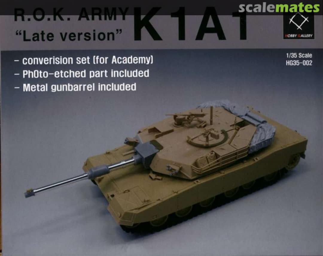 Boxart R.O.K. Army K1A1 "Late Version" HG35-002 Hobby Gallery Boxart R.O.K. Army K1A1 "Late Version" HG35-002 Hobby Gallery