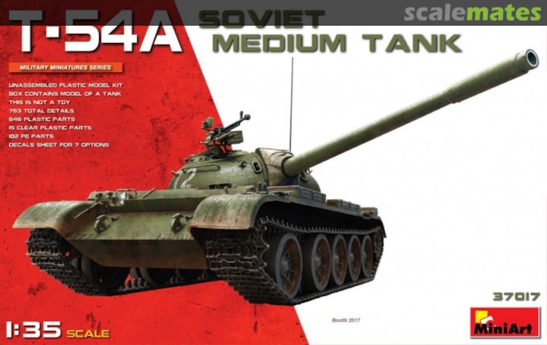 Boxart T-54A 37017 MiniArt Boxart T-54A 37017 MiniArt
